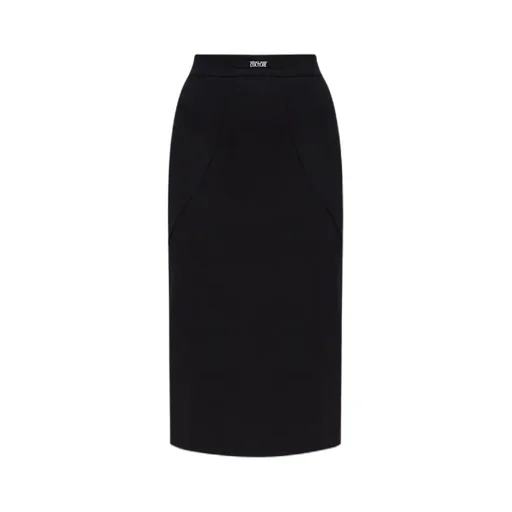 Waistband-Detail Pencil Skirt