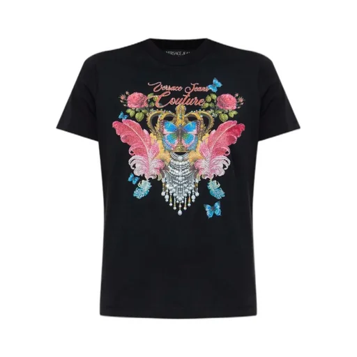 Butterfly Crown-Print T-Shirt