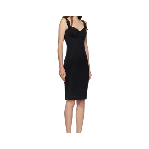 Zipped Seam-Detail Dress