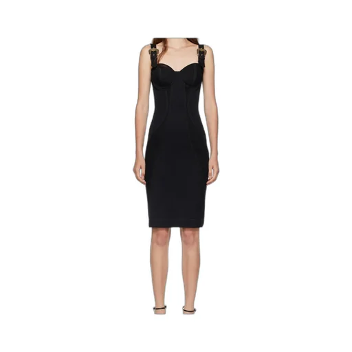 Zipped Seam-Detail Dress