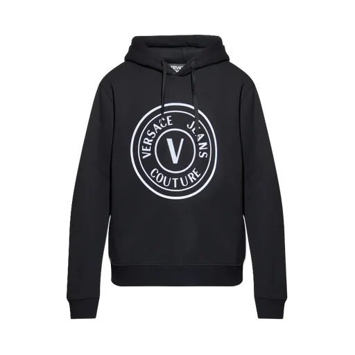 Logo Printed Drawstring Hoodie