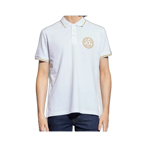 Logo Embroidered Short-Sleeved Polo Shirt