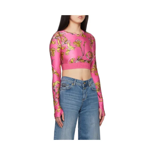 Baroque Printed Cropped Top