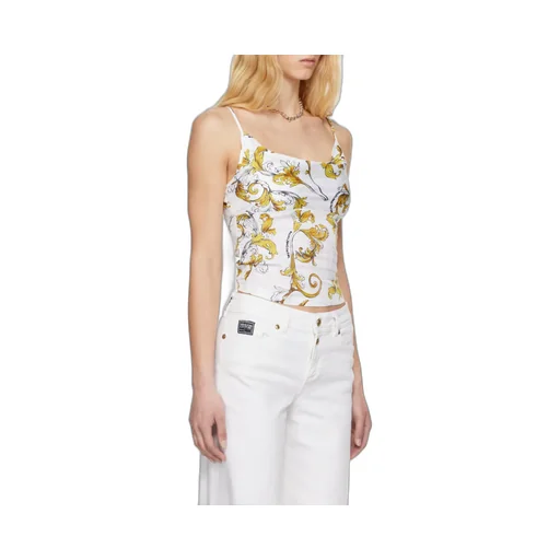 Barocco Print Spaghetti Strap Top