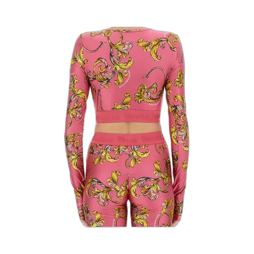 Baroque Printed Cropped Top