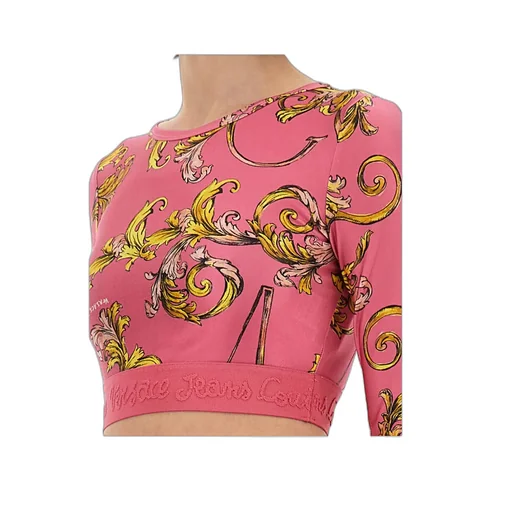 Baroque Printed Cropped Top