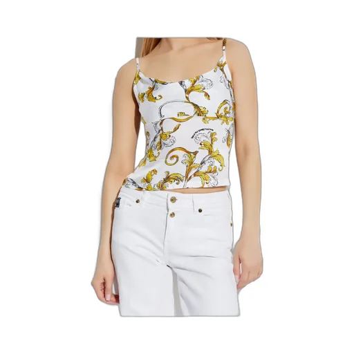 Barocco Print Spaghetti Strap Top