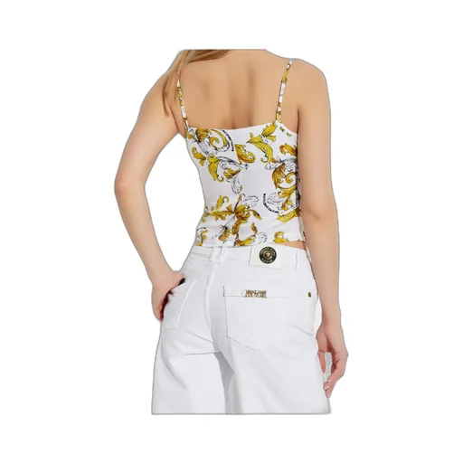 Barocco Print Spaghetti Strap Top