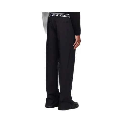 Elastic Waist Casual Pants