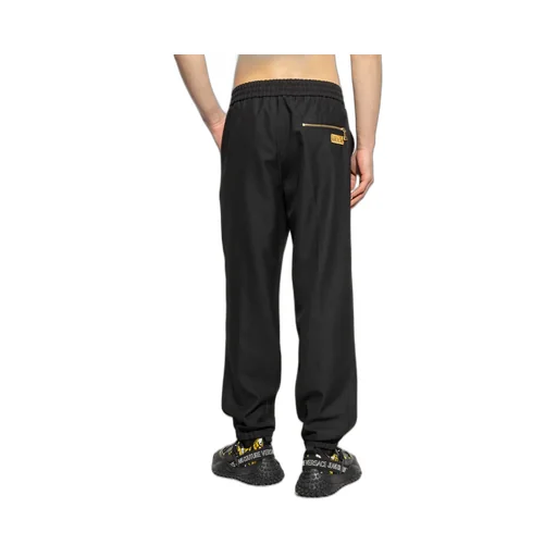 Logo Plaque Drawstring Pants
