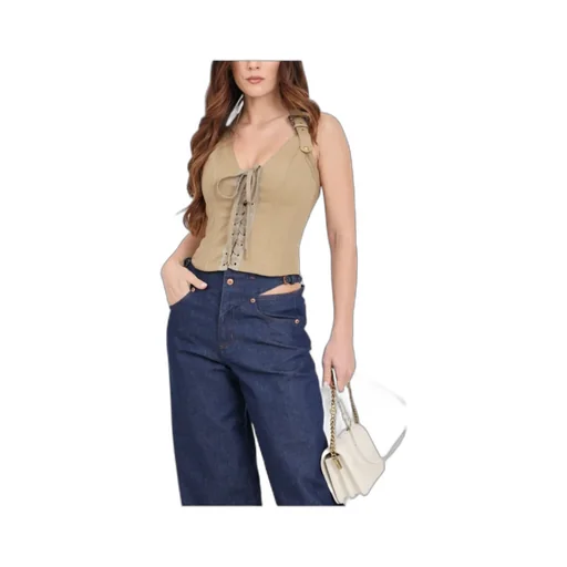 Corset Lace-Up Top