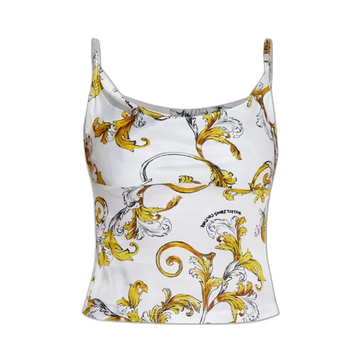 Barocco Print Spaghetti Strap Top