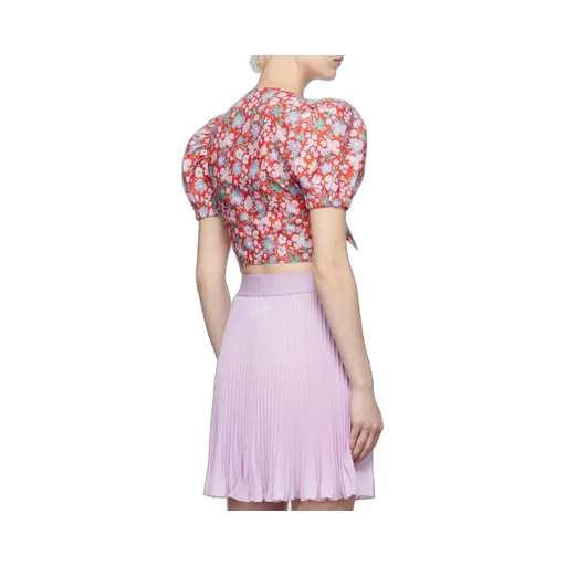 Floral Print Crop Top