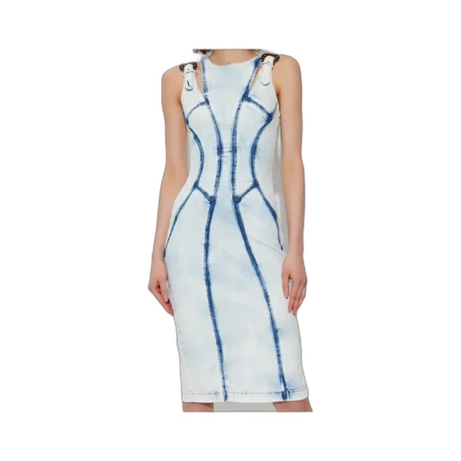Versace Jeans Couture Denim Pencil Dress