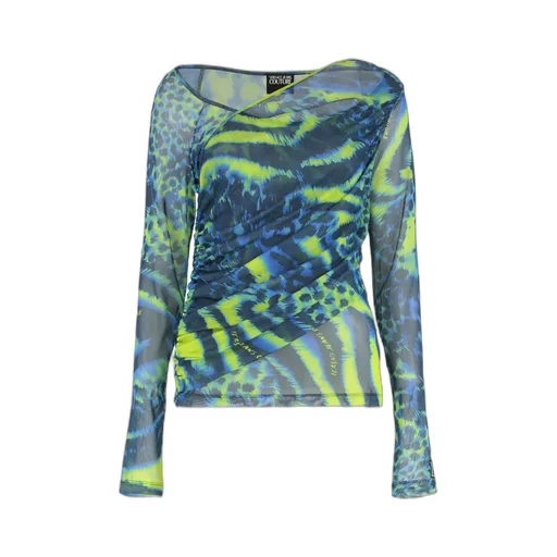 Patterned Tulle Top