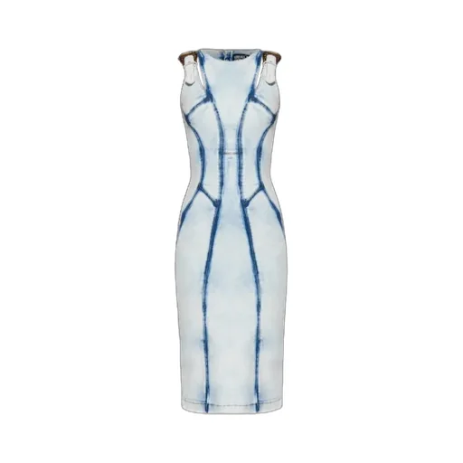 Versace Jeans Couture Denim Pencil Dress