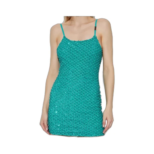 Mini Dress With Embellishments