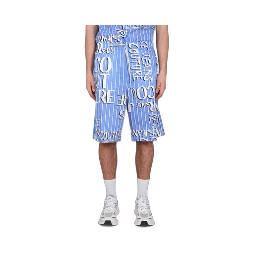 Logo Printed Bermuda Shorts