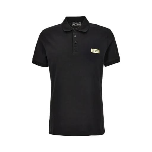 Logo Plaque Short-Sleeved Polo Shirt