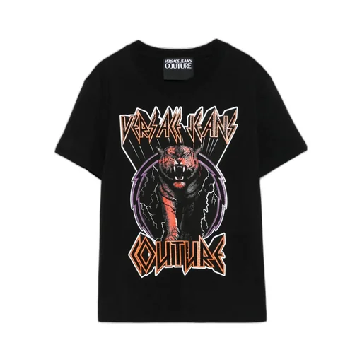 Tiger Logo Strass T-Shirt