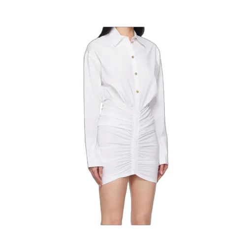 Ruched Shirt Minidress