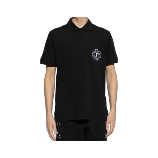 Logo Patch Polo Shirt
