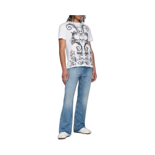 Outline Barocco Printed Crewneck T-Shirt