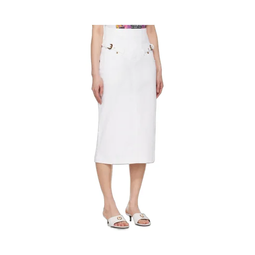 Belted Pencil Skirt