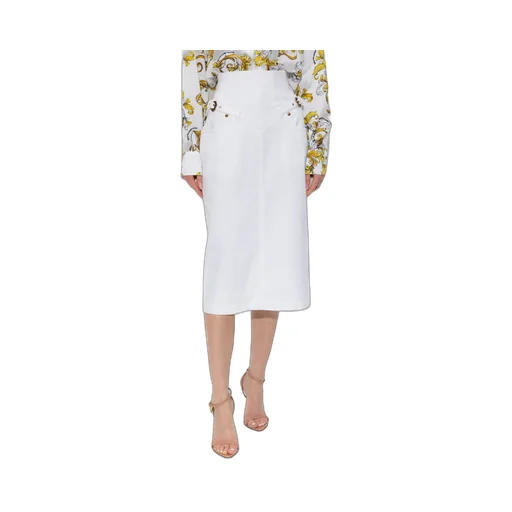 Belted Pencil Skirt