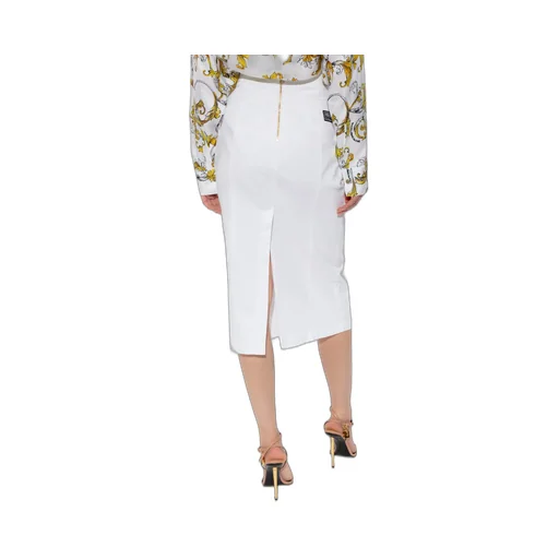 Belted Pencil Skirt