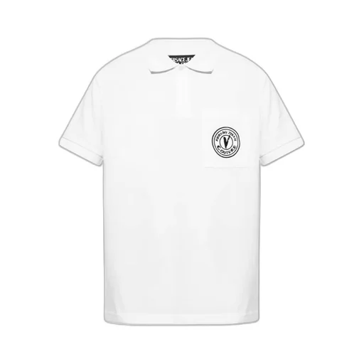 Logo Patch Polo Shirt