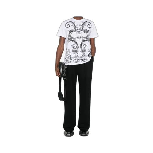 Outline Barocco Printed Crewneck T-Shirt