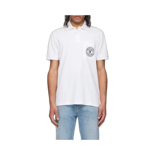 Logo Patch Polo Shirt