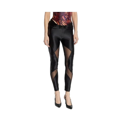 V-Buckle Detail Pants