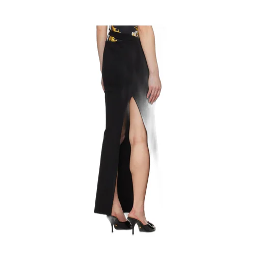 Asymmetric Belted Skirt