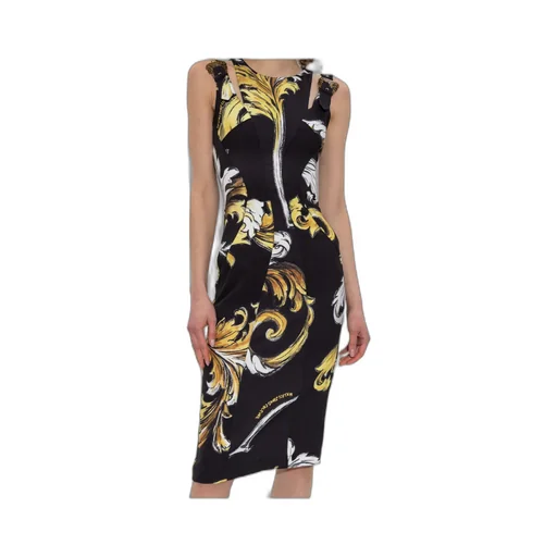 Baroque Print Dress