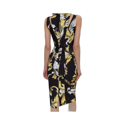 Baroque Print Dress