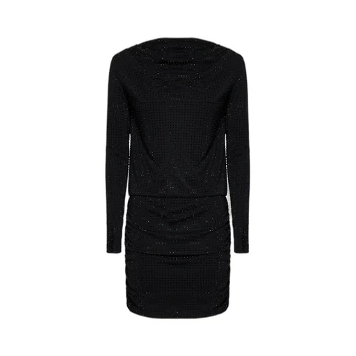 Draped Back Mini Dress