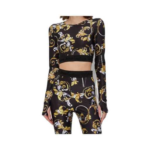 Baroque Print Crop Top