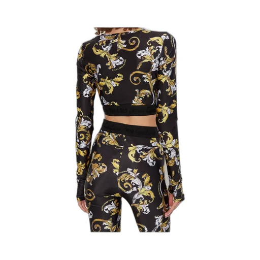 Baroque Print Crop Top