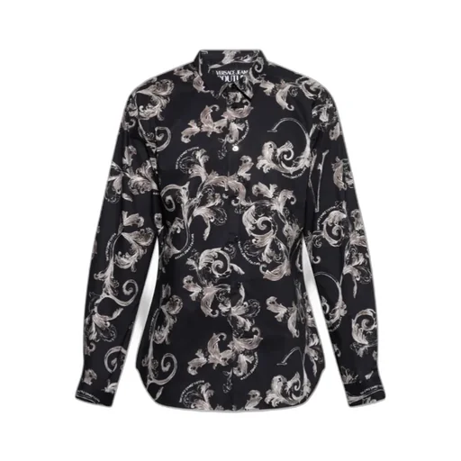 Jeans Couture Baroque Print Shirt