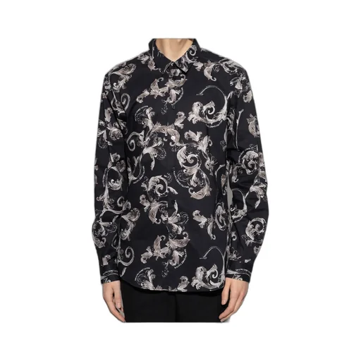 Jeans Couture Baroque Print Shirt