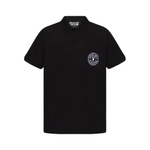 Logo Patch Polo Shirt