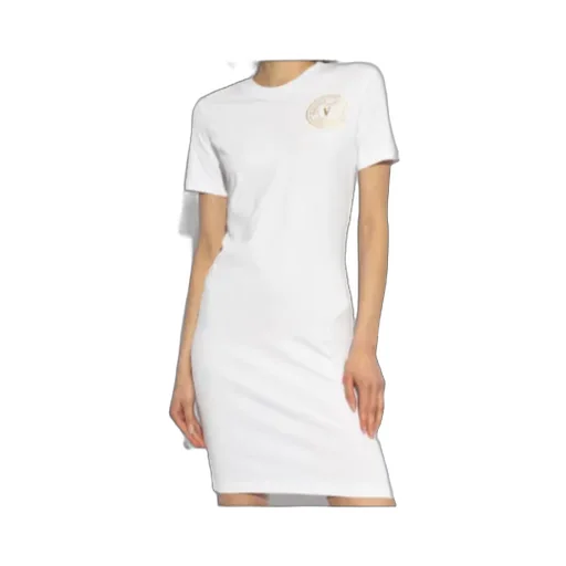 Logo Embellished Dress