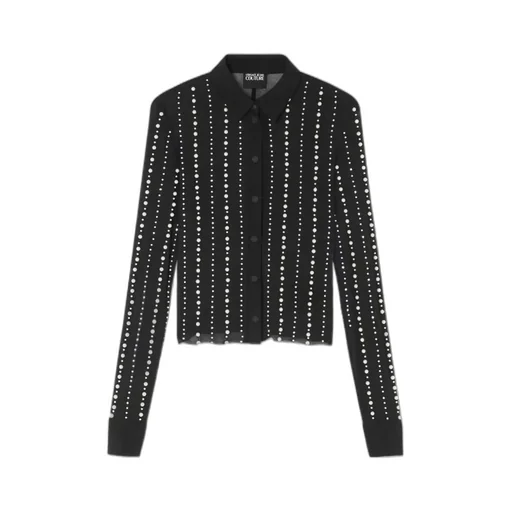 Faux-Pearl Embellished Shirt