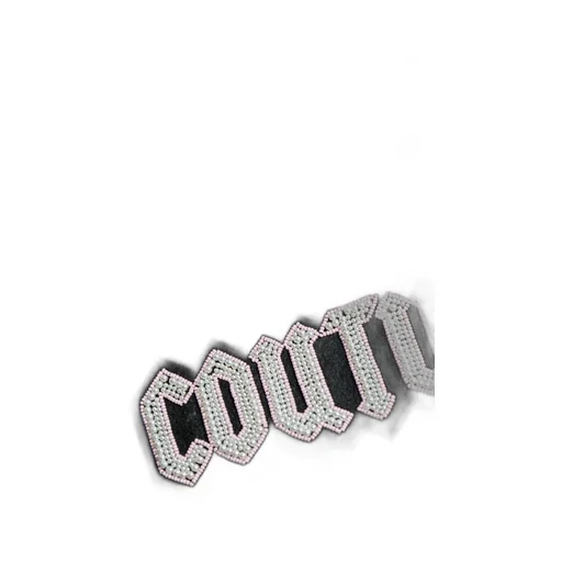 Couture Bead-Embellished Crewneck T-Shirt