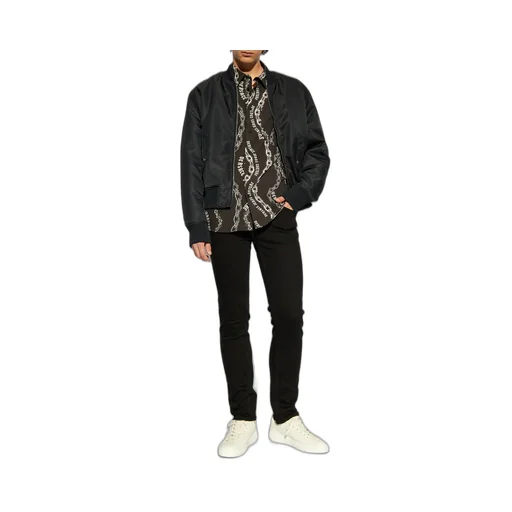 Chain Couture Printed Buttoned Shirt
