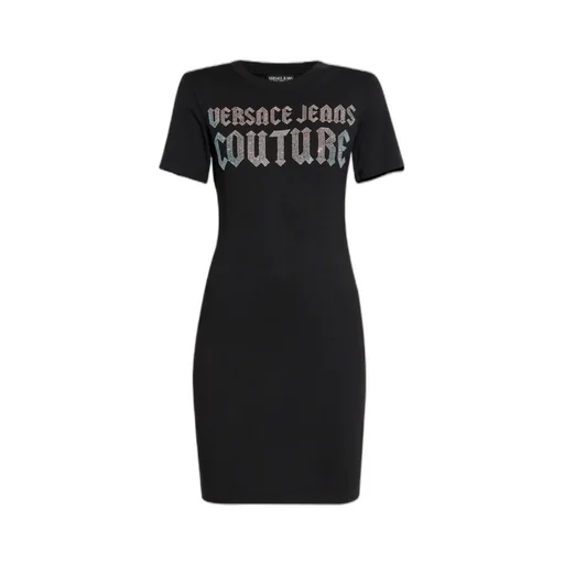 Versace Jeans Couture Logo Midi Dress