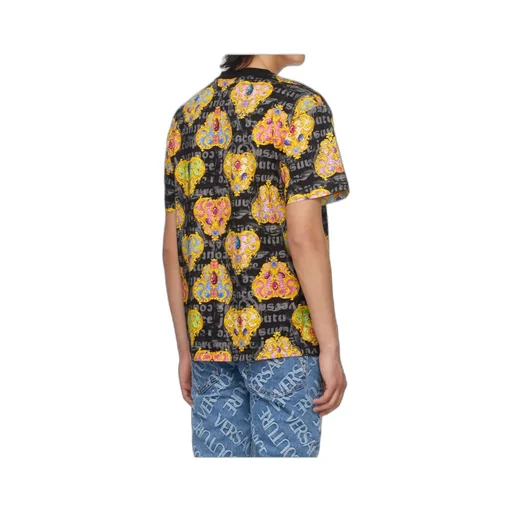 Round Collar Printed T-Shirt