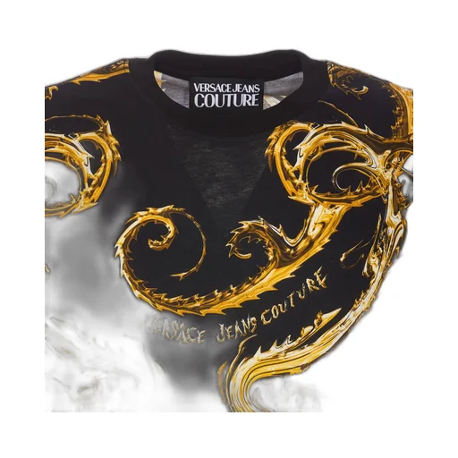 Barocco-Printed Crewneck T-Shirt